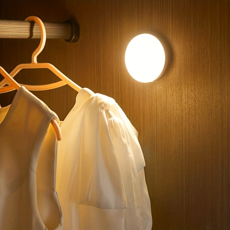Умкая светодиодная ночная лампа с автоматическим сенсором для шкафа, гардероба, коридора, лестницы, прикроватная