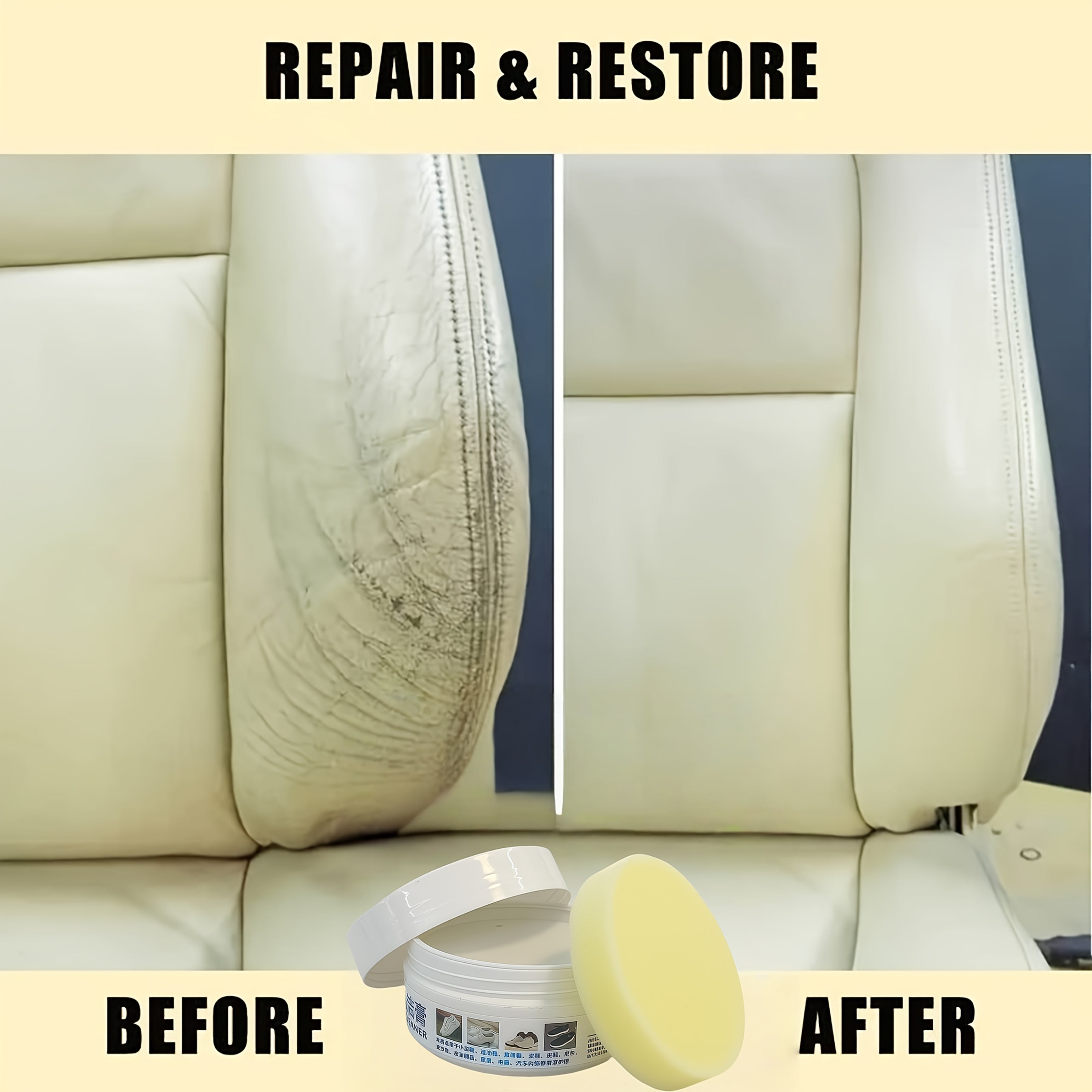 Faux Leather Shoe Care Spray 160g for Synthetic Shoes Bags Sofas