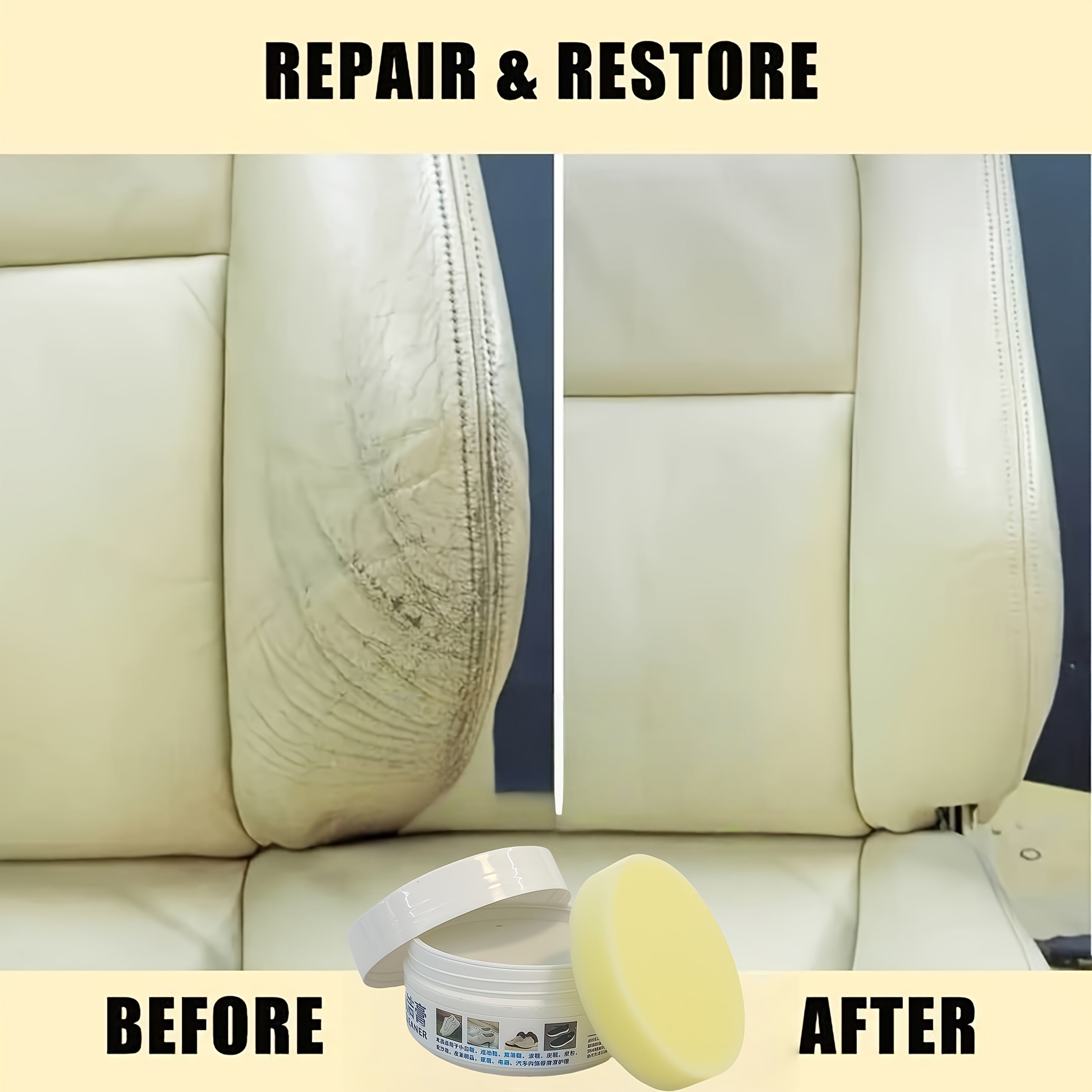 Faux Leather Shoe Care Spray 160g for Synthetic Shoes Bags Sofas