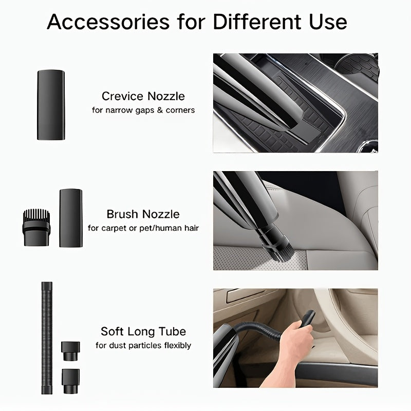 Corded Handheld Car Vacuum Cleaner Small High Power Mini 12V