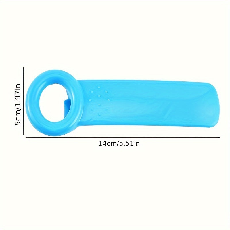 Multi-Use Kitchen Tool Plastic Bottle and Can Opener with Anti-Slip Cap Twister