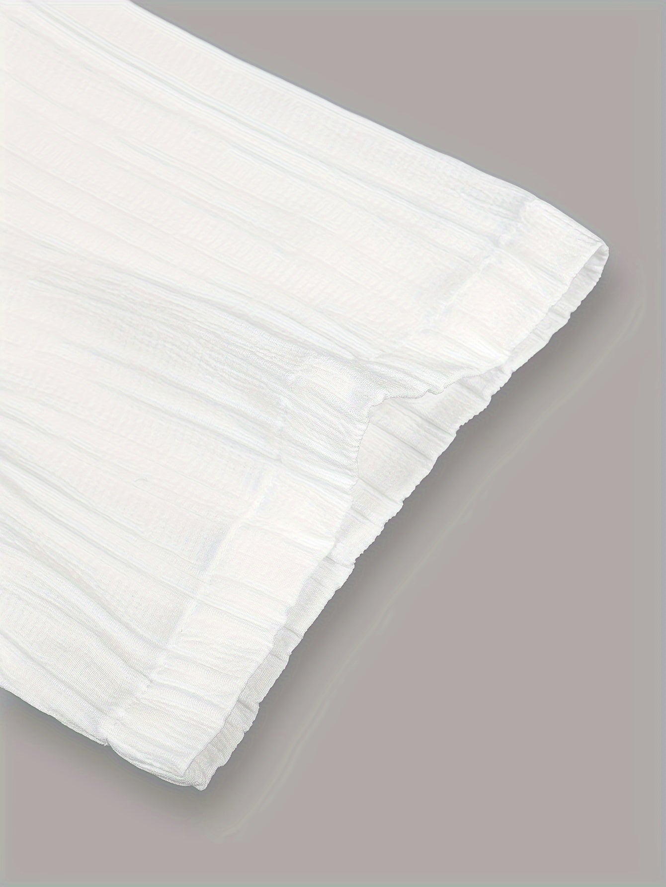 Plus Size Men's Summer Solid Striped Casual Lapel Button-Up Shirt and Drawstring Shorts Set