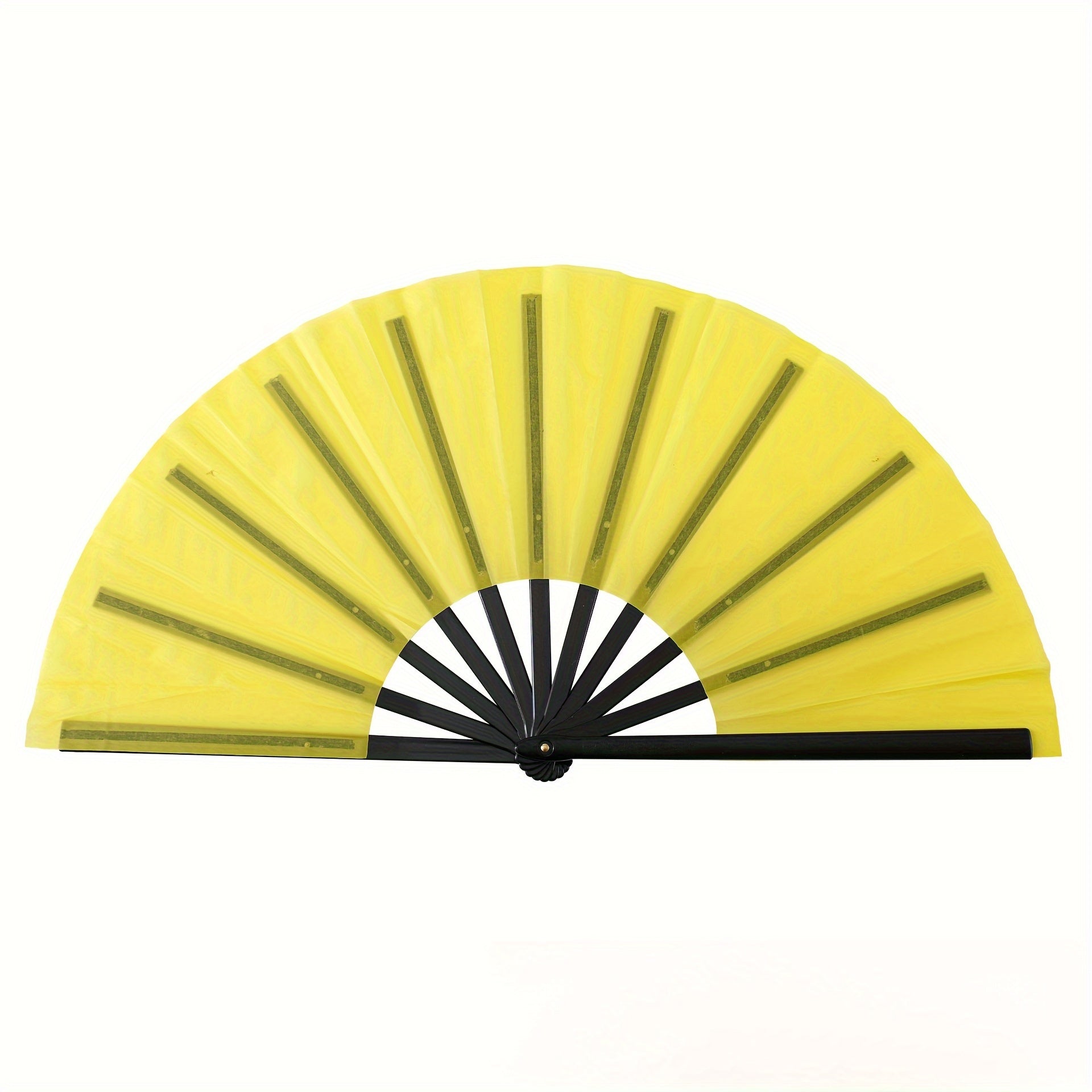 Double-Sided Plastic Fan for Tai Chi Chinese Dance Martial Arts Elegant Design