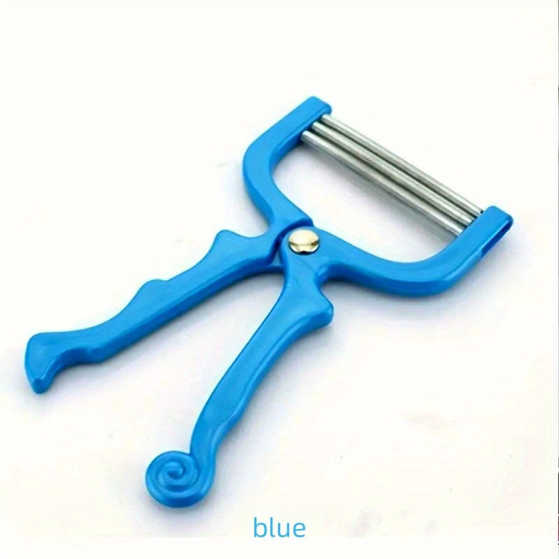 Женский механический эпилятор для лица с пружиной, 1/2 шт., водонепроницаемый, ручной инструмент