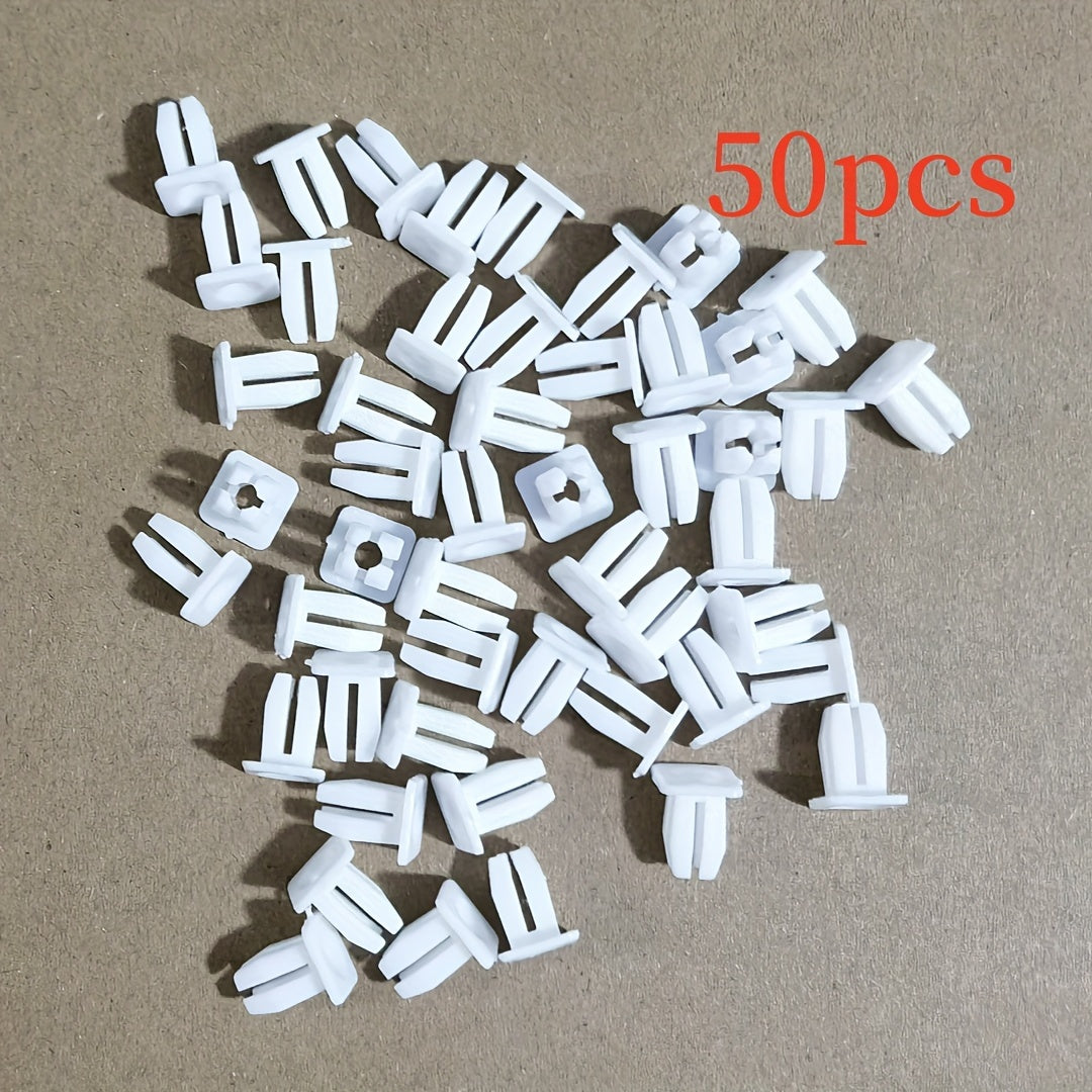 50PCS Auto Fastener Clips Self-Tapping Screws for Fender Mudguard Car Repair
