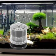 Compact Aquarium Filter System with Oxygenation and Water Circulation for Clear Fish Tank