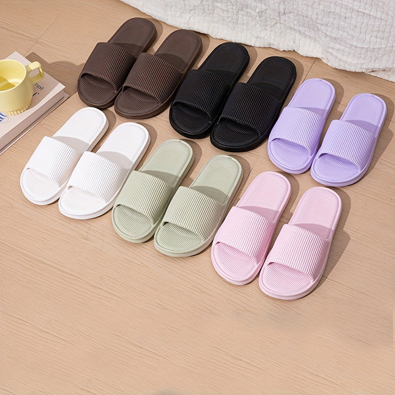 Unisex EVA Shower Slippers Non-Slip Indoor Outdoor Sandals for Bathroom Beach Pool