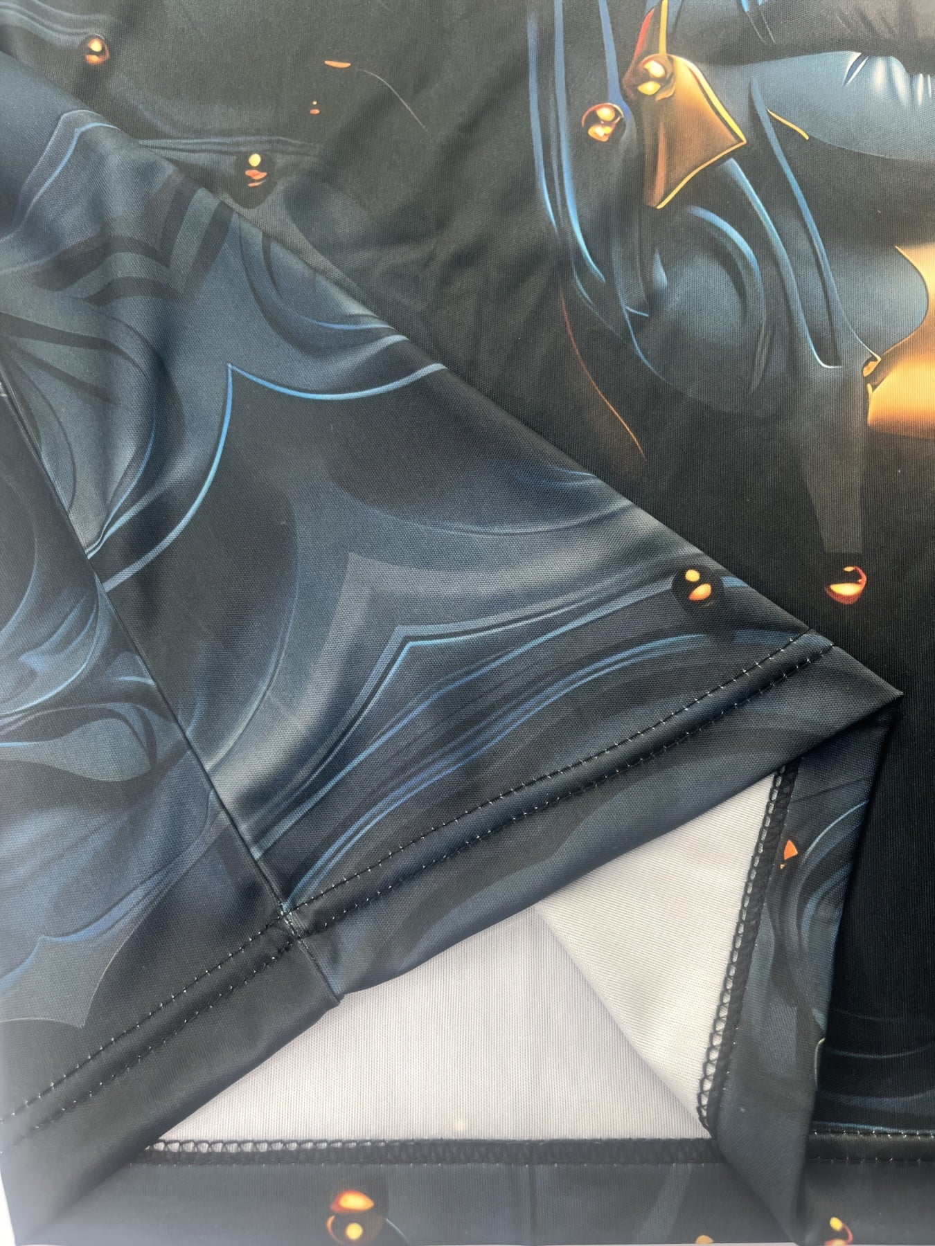 Men's Plus Size Casual T-Shirt with 3D Digital Print Summer Short Sleeve Polyester Knit