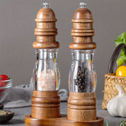 Premium Wooden Pepper Grinder for Home and Restaurant Black Pepper Salt Sea Salt