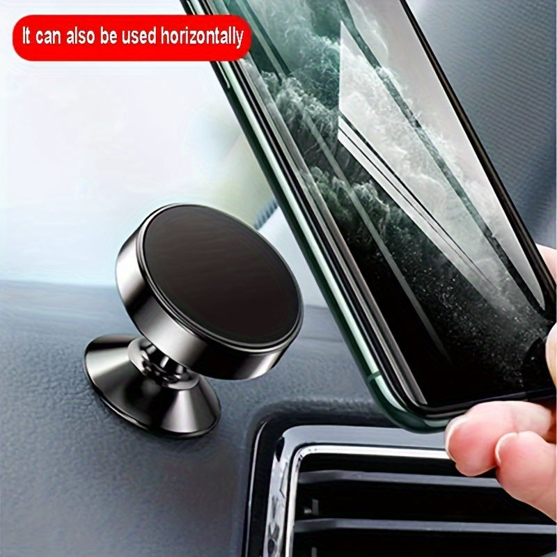 Universal Magnetic Car Phone Holder Metal Air Vent Mount 360 Degree Rotation
