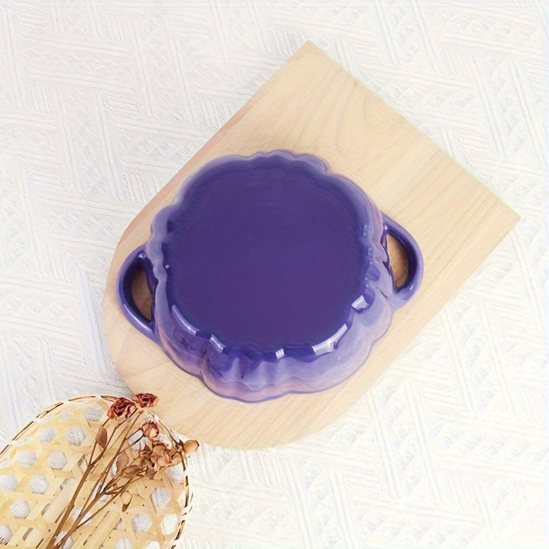 Ushbu ko'p maqsadli qovoq shaklidagi emal qozon uy uchun juda mos keladi, sho'rva tayyorlash uchun ideal. U yopishqoq emas va induksiya, keramika, elektr, halogen va gaz plitalarida ishlatilishi mumkin.