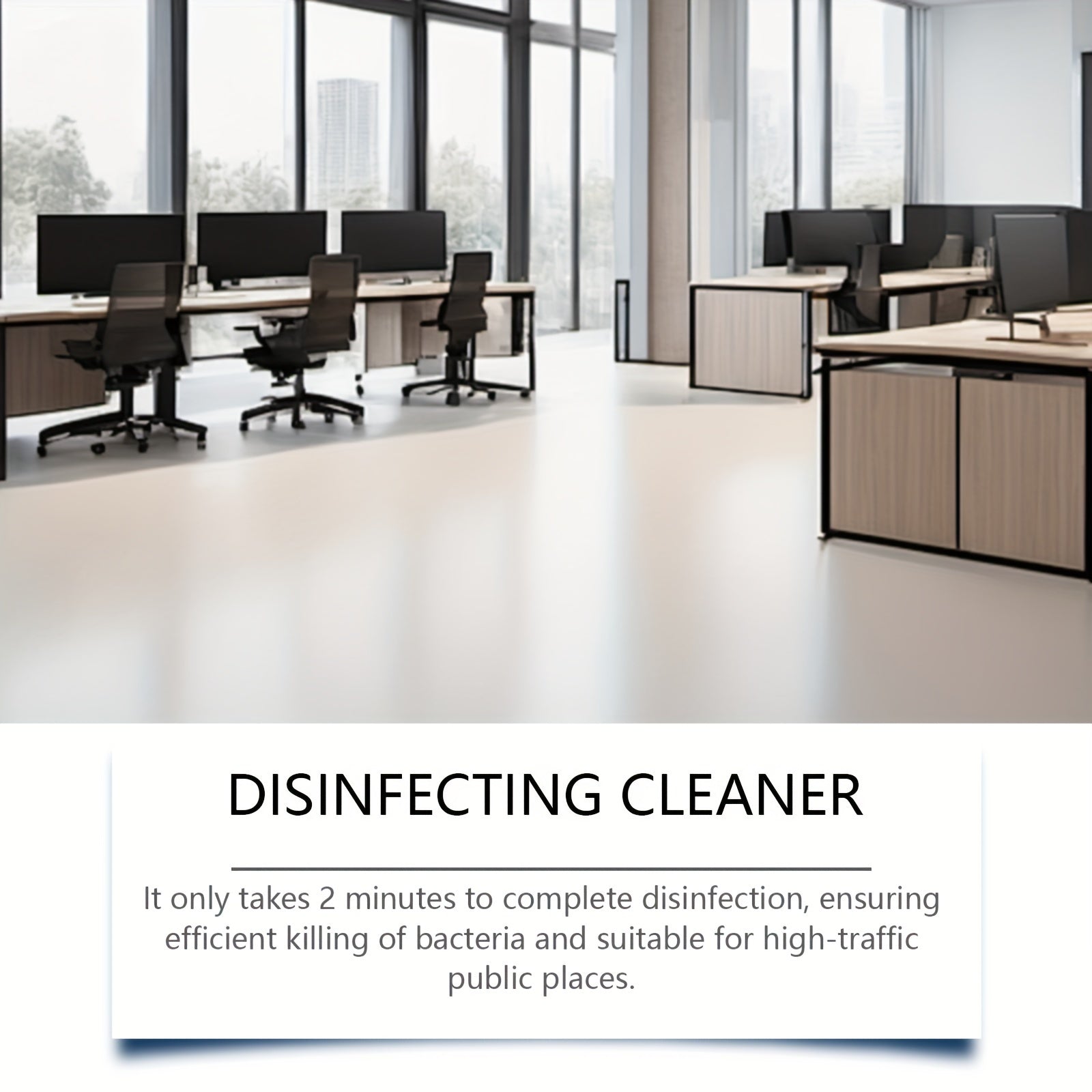 Multi-Purpose Disinfecting Cleaner 1L Liquid Stain Remover for Bathroom Kitchen