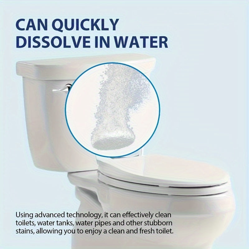 Automatic Toilet Bowl Cleaner 12 Pack, Powerful Cleaning Tablets, Eliminates Odors
