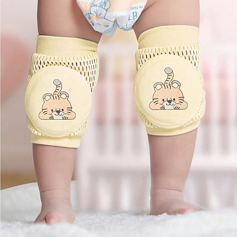 Rodilleras para bebés para gatear, para infantes de 0 a 3 años, azul, poliéster