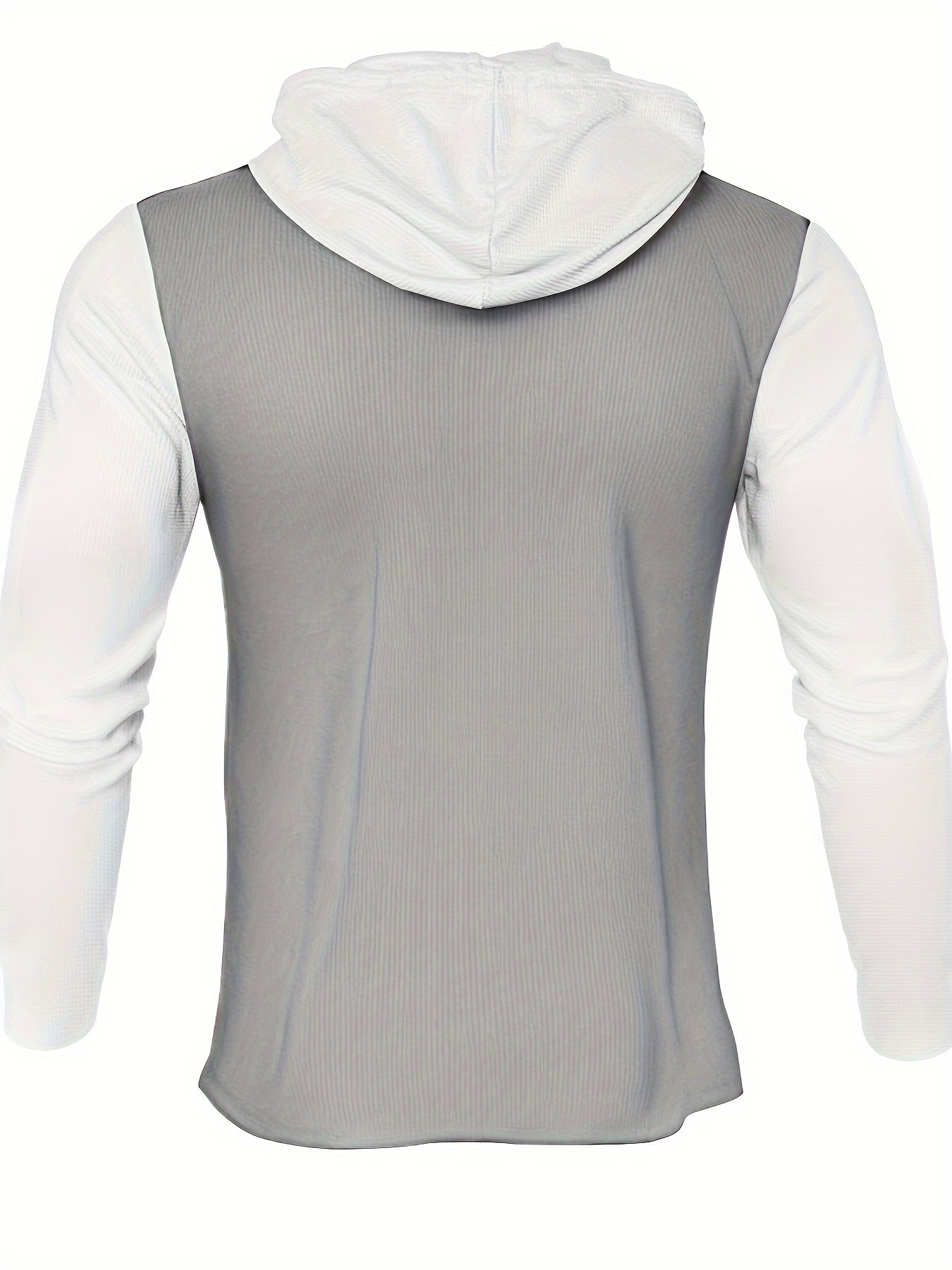 Autumn Waffle Striped Hooded Tracksuit Set for Outdoor Sports and Casual Wear