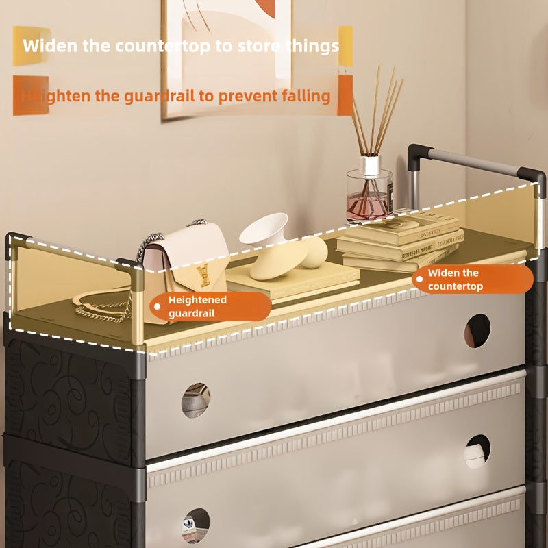 Modern Dustproof Shoe Rack with 4-7 Layers for Home Storage and Organization