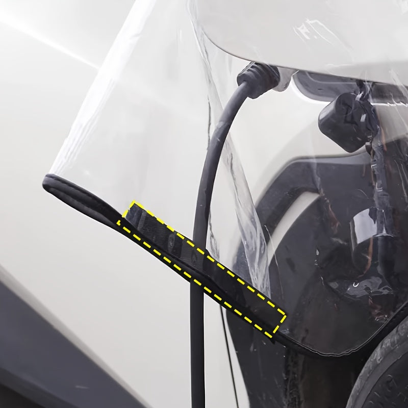 Charging Gun Rain Cover Waterproof Magnetic Fixing for Electric Vehicle