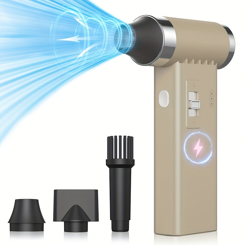 Portable Handheld Fan with High-Speed Brushless Motor and Strong Dust Removal