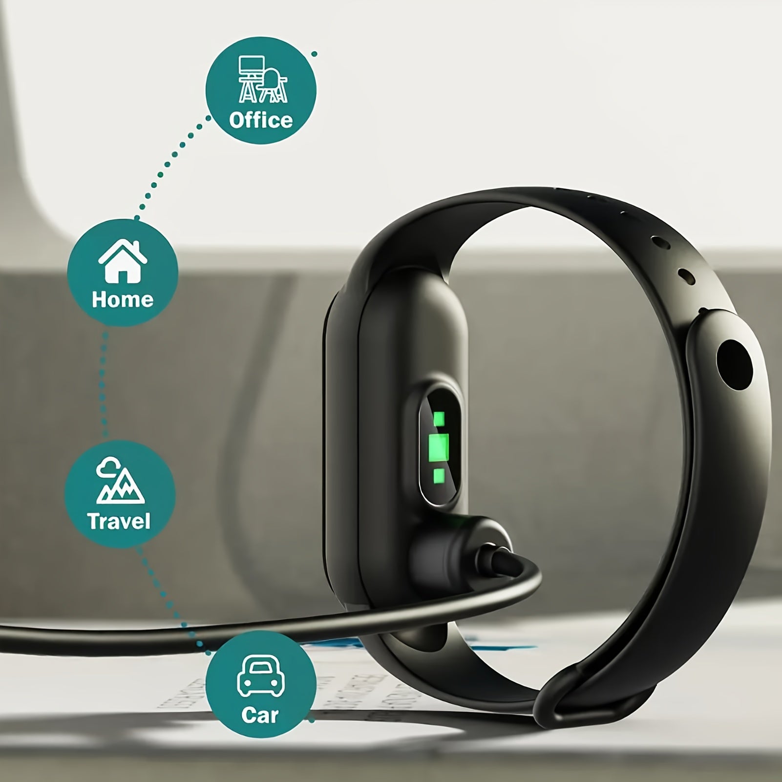 Magnetic USB Charging Cable for Xiaomi Mi Band 5 6 7 NFC Smartwatch Charger