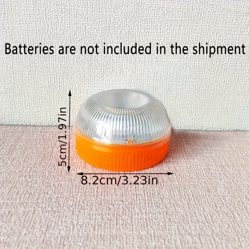 Linterna de emergencia LED amarilla portátil con imán para seguridad al aire libre