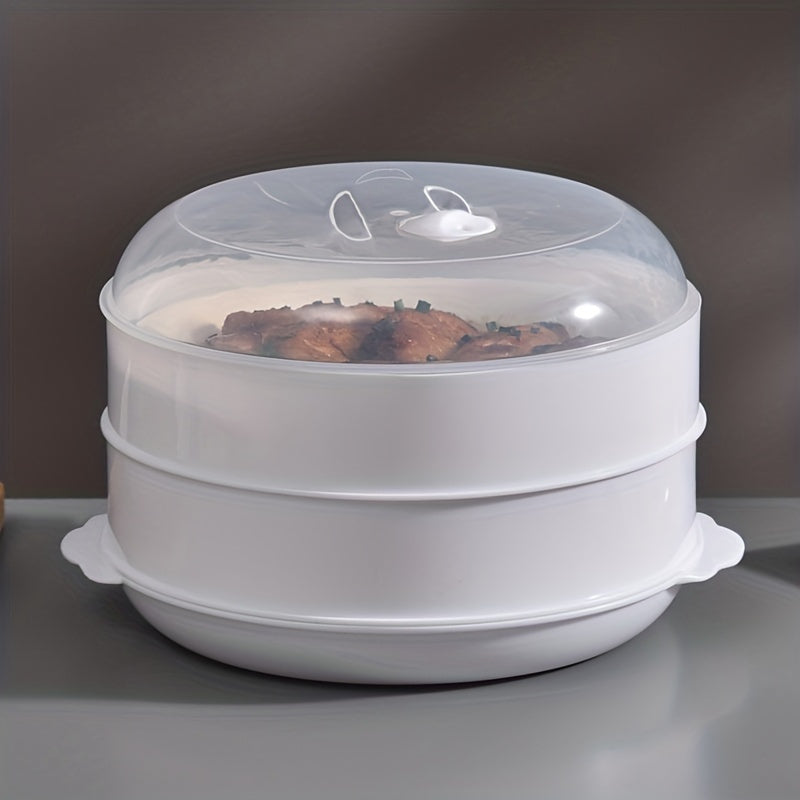 Mikroto'lqinli pech uchun maxsus bug'latgich to'plami, bug'latgich matosi, suyuqlik va kuyishdan himoya, tez qizdirish uchun ko'p qavatli bug'latgich, guruch, non va dumplinglarni tayyorlash uchun oshpazlik asboblari bilan birga.