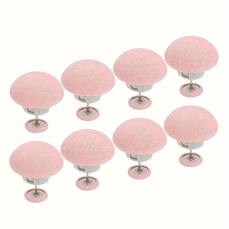Mushroom Design Bed Sheet Fixer Pack of 8 or 16 Easy One-Click Bed Sheet Repair Tool