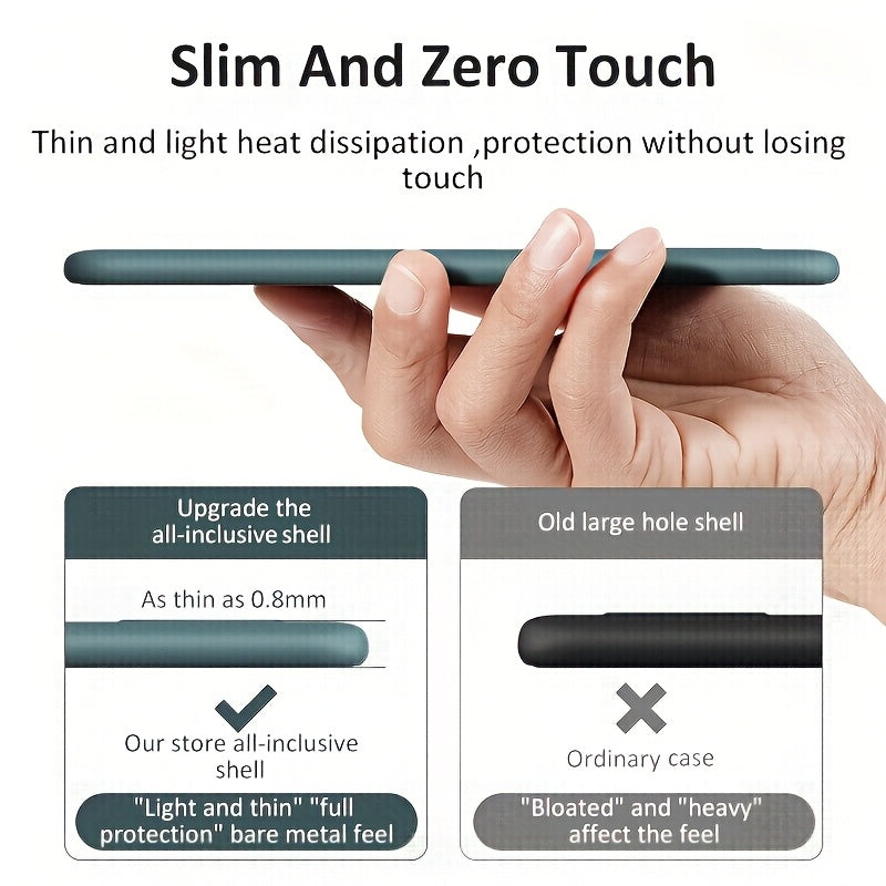 Liquid Shockproof TPU Phone Case for Samsung S25 Ultra and Other Models