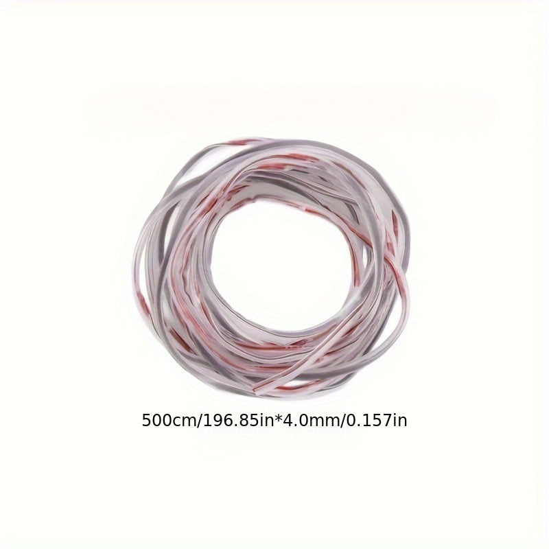 Tira protectora transparente para bordes de puertas de coche de 5M de PVC, sellado anti-rayaduras y anti-colisión