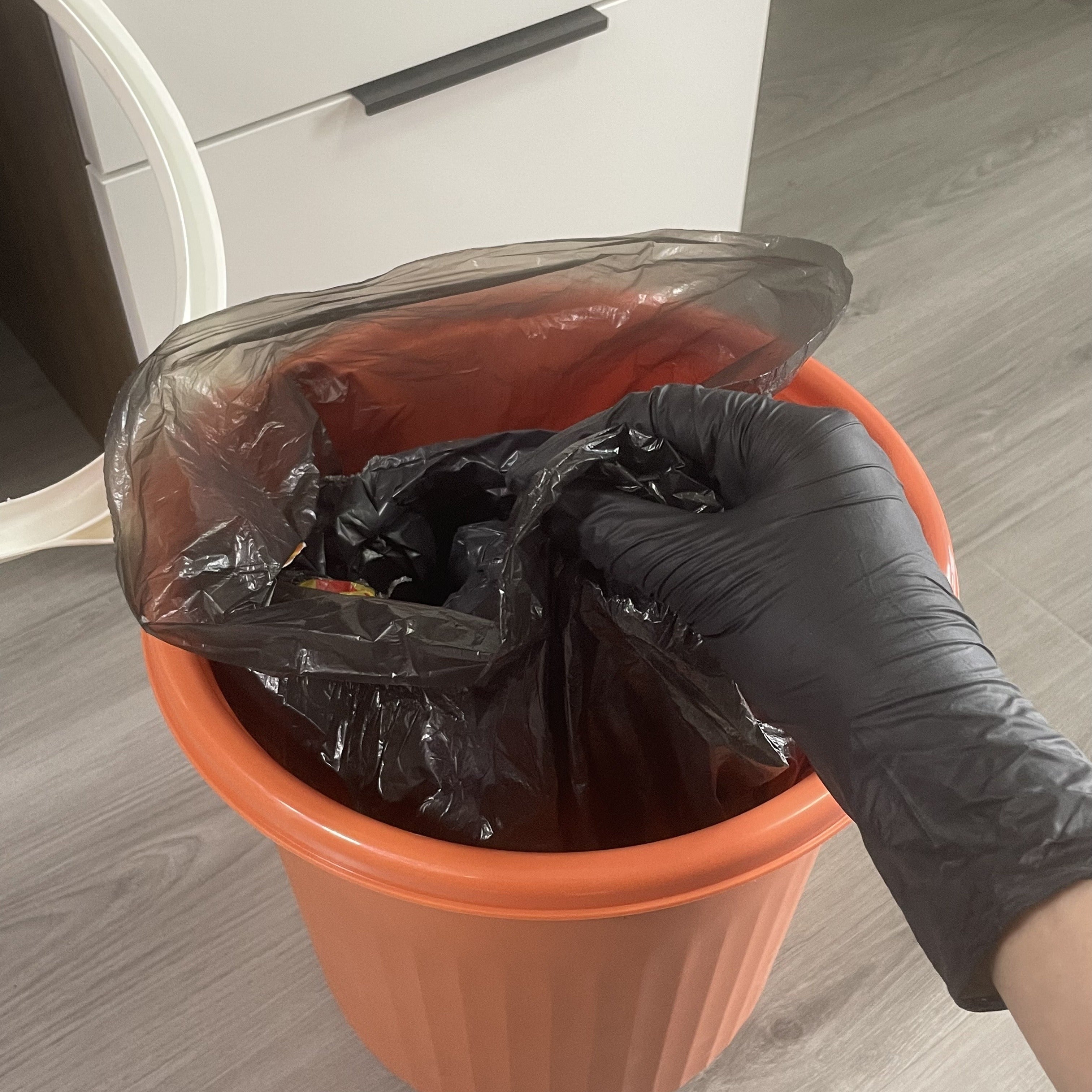 Black Nitrile Gloves Pack of 30 50 or 100 for Cleaning, Nail Care, and Pet Grooming