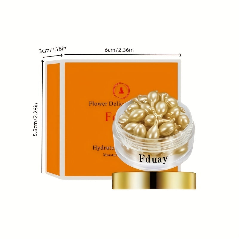 Women’s Hydrating Firming Lifting Serum Capsules for Face with Moisturizing Wrinkle Essence