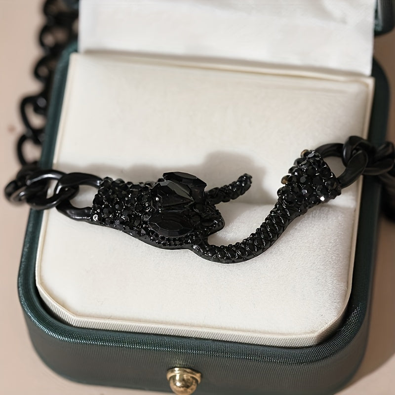Gothic Snake Chain Necklace Unisex Jewelry Gift for Men Women Stylish