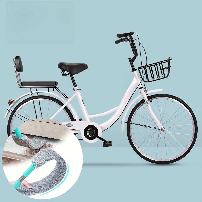 Microfiber Fan Cleaning Kit with Extendable Pole - 1 ta to'plamni o'z ichiga oladi, elektr energiyasini talab qilmaydi, Yashash xonasi, Yotoqxona, Tashqarida, Hojatxona va Oshxona uchun mos - Yuviladigan material va tozalash cho'tkasi bilan jihozlangan