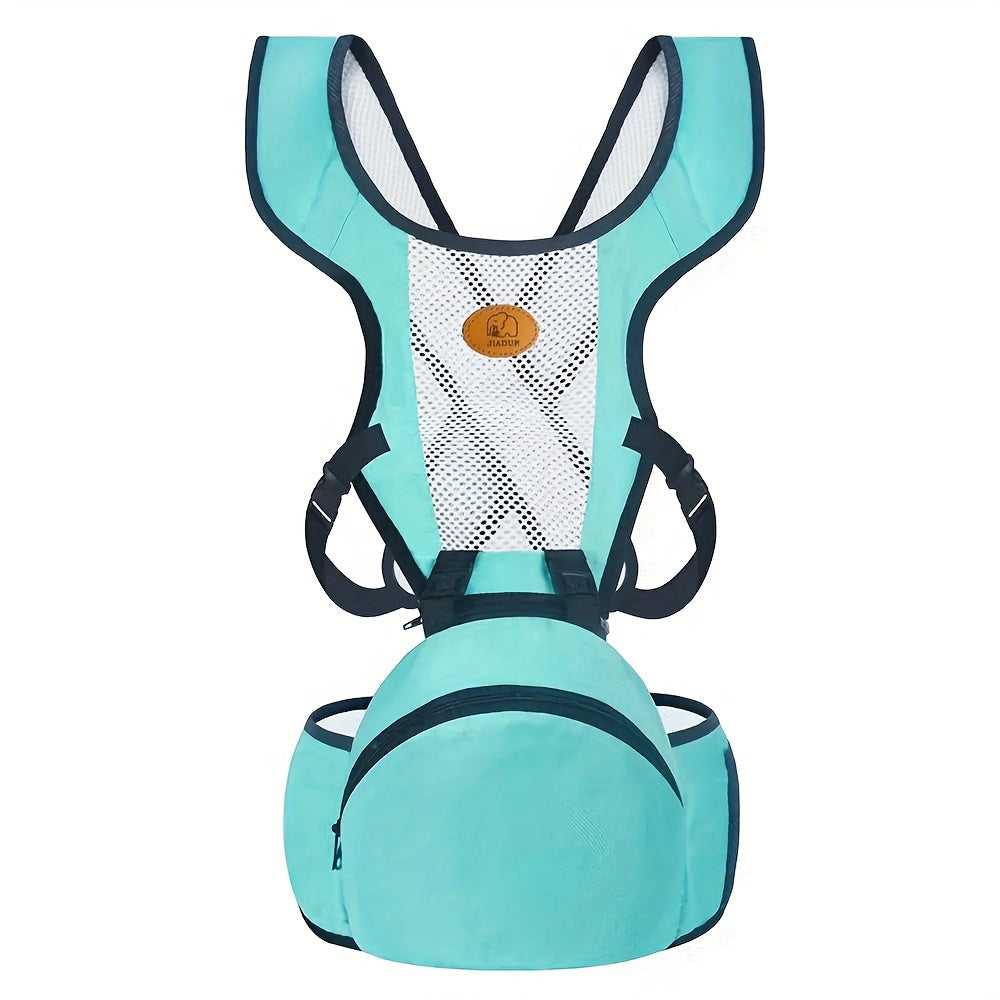 Lightweight Baby Carrier and Waist Stool for 3+ Kids All-Season Polyester Mixed Colors