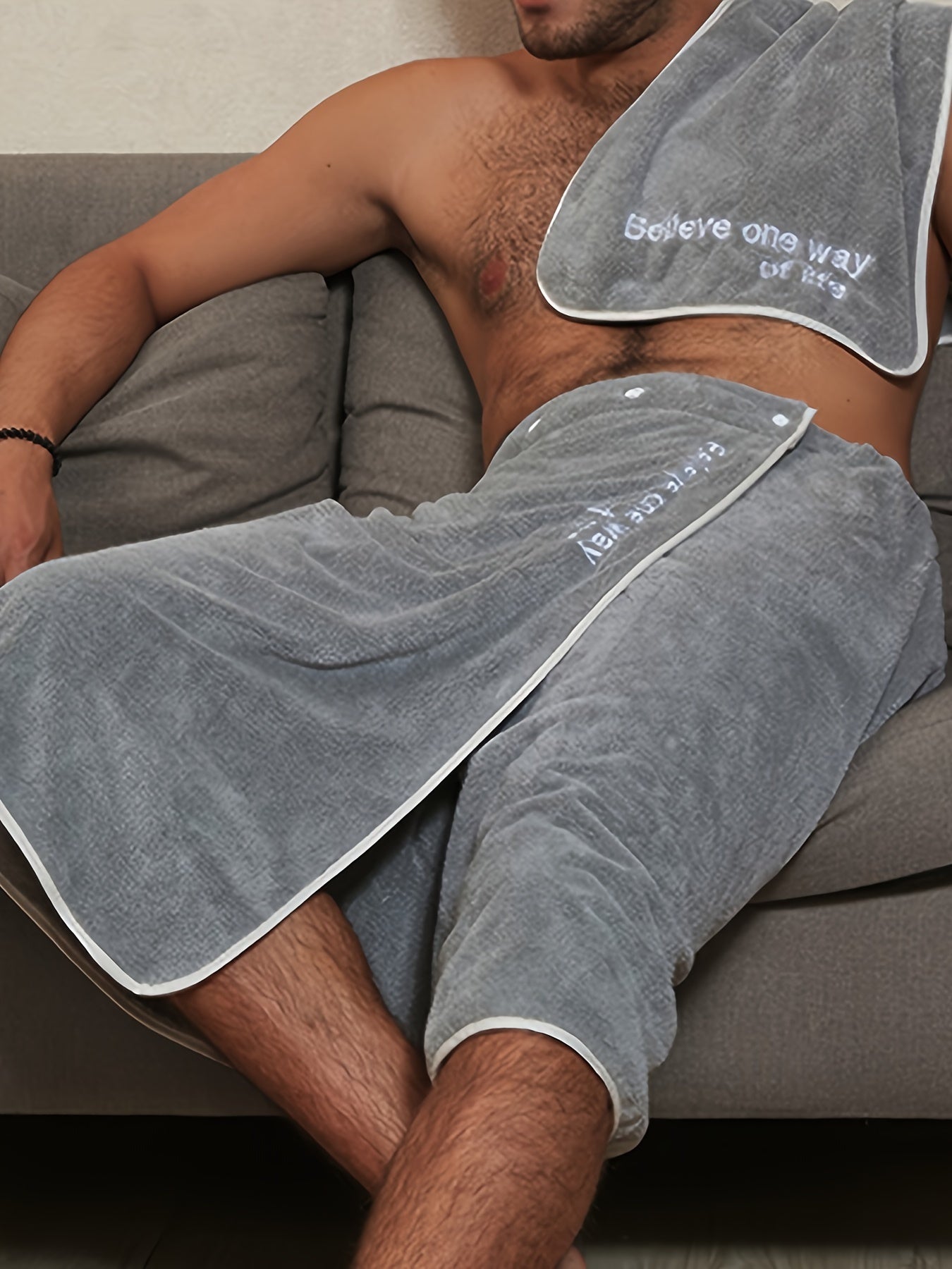 Мужской коралловый бархатный халат, толстый, мягкий, противоскользящий, носимый, повседневный, полиэстер, всесезонный