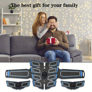 Uydagi fitnes uchun uch qismli USB zaryadlanadigan massaj kamar to'plami, Tens qorin mushaklarini o'rgatish moslamasi va EMS mushaklarni o'rgatish kamarini o'z ichiga oladi. To'liq tana mushaklari uchun 6 rejim va 18 intensivlik darajasini taklif etadi.