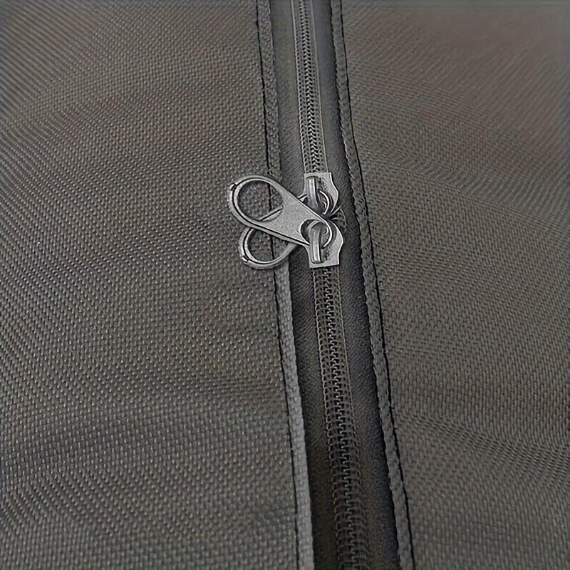 Extra Large Storage Bag with Double-Zip Reinforced Handles for Moving Travel Black