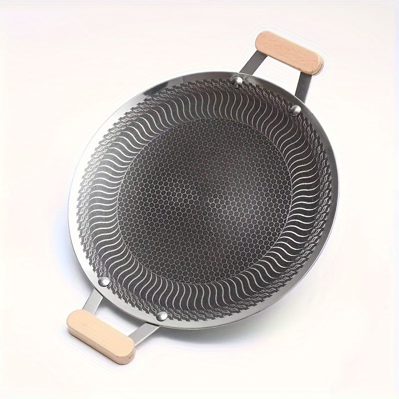 Нержавеющая сталь противень для выпечки, антипригарный, комплект для приготовления на улице и в помещении