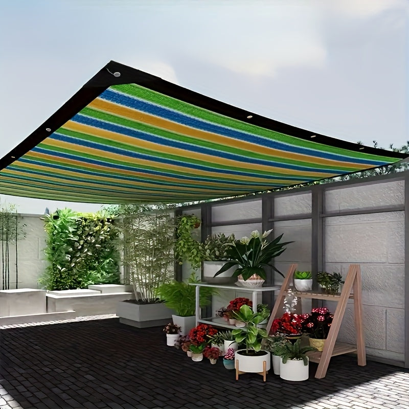 UV Resistant Colorful Shade Cloth HDPE Fabric for Gardens Patios Greenhouses Pergolas
