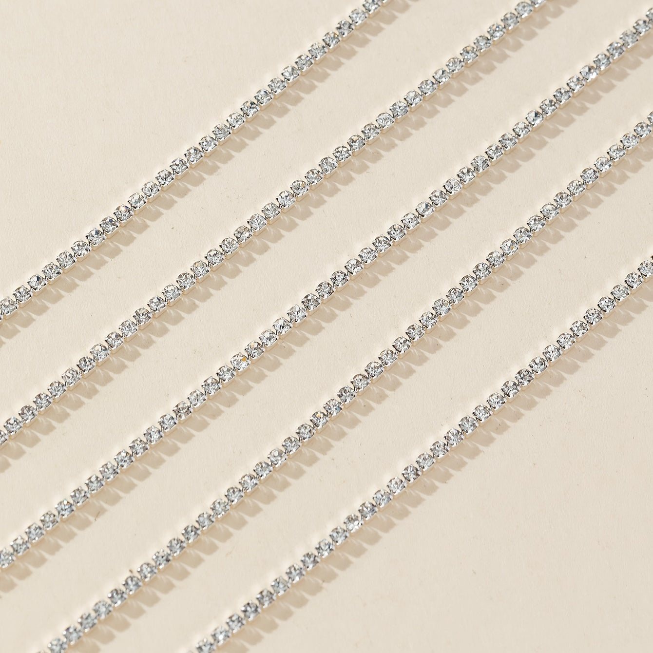 Элегантная цепочка для ногтей с блестками и стразами длиной 400 см, украшения для ногтей с ультра-блестками и алмазами