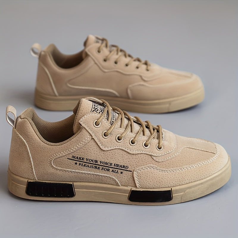 Men's Breathable Low-Top Sneakers for Running Casual All-Season