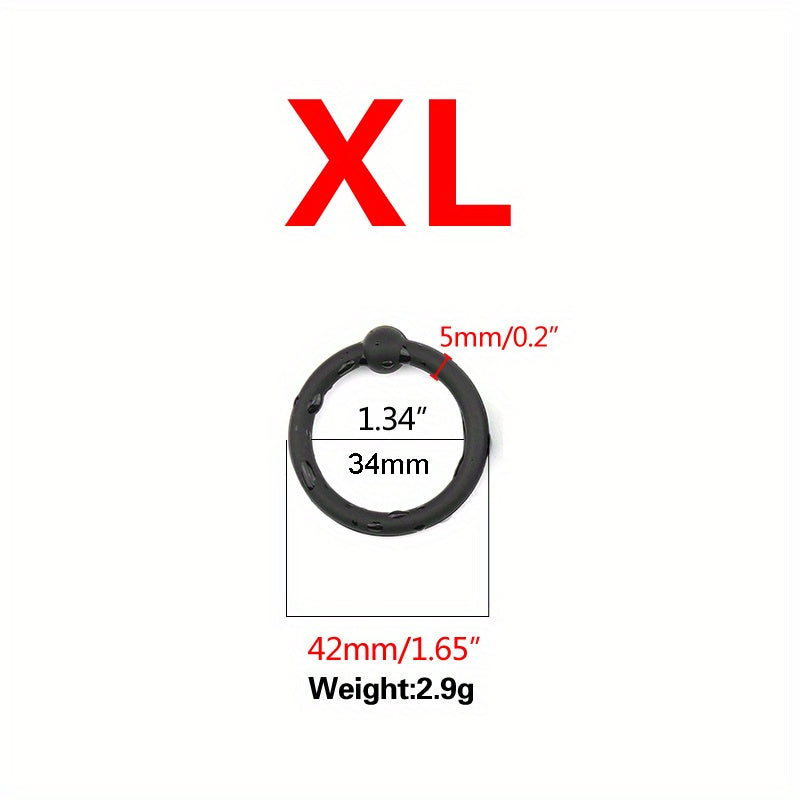 Men Silicone Penis Ring Odor-Free Elastic Cock Restraint for Couples