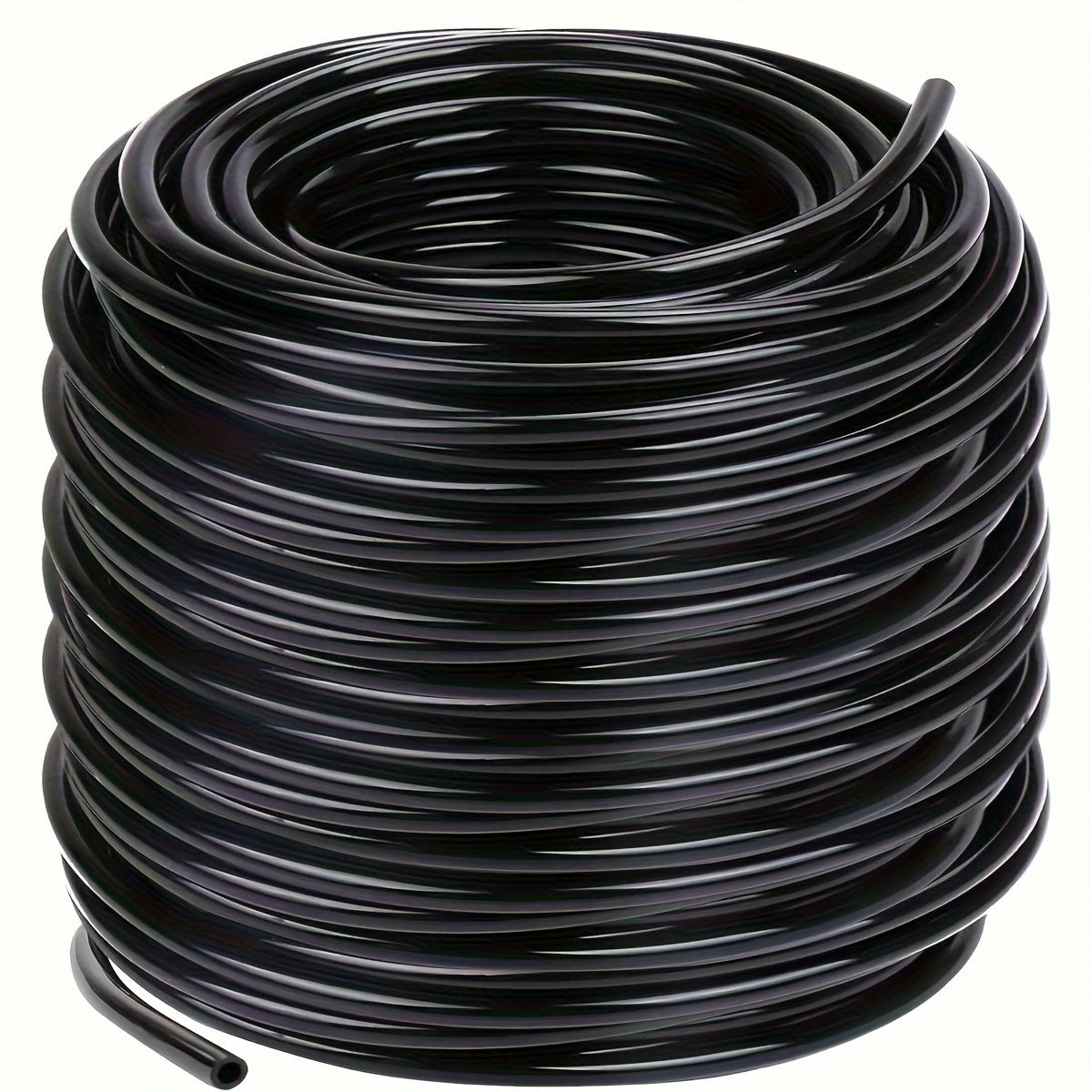 1/4 Inch PVC Drip Irrigation Tubing for Garden Watering Outdoor Patio