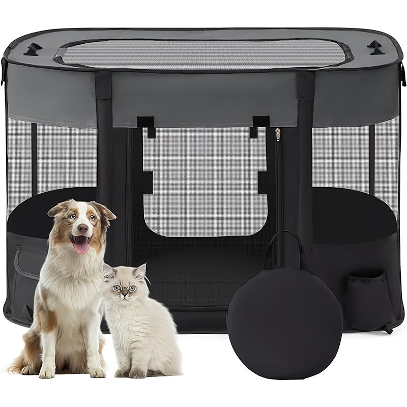 Square PVC Pet Carrier Backpack for Travel Portable Dog Carrier Bag