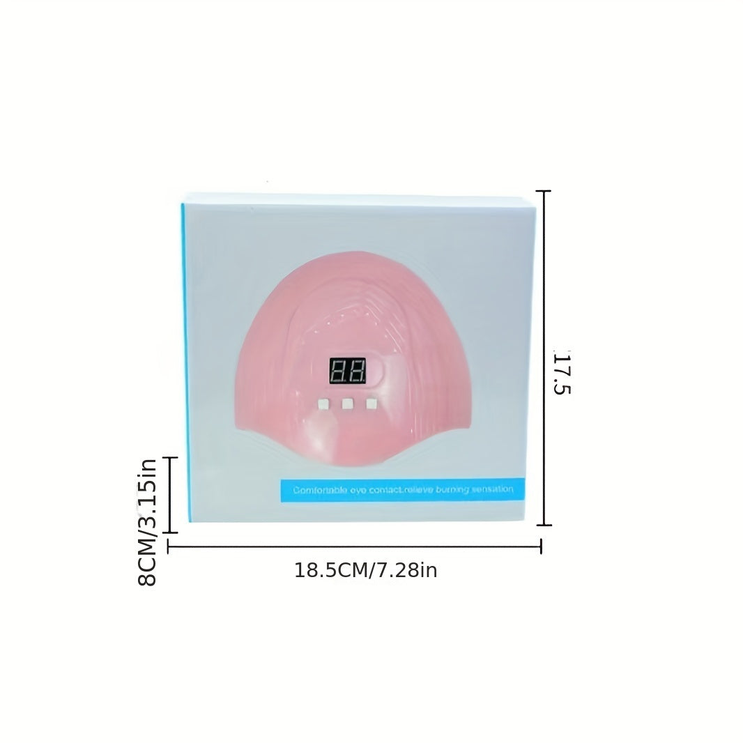 Electric Nail Drill UV LED Lamp Manicure Kit for Beginners 54W