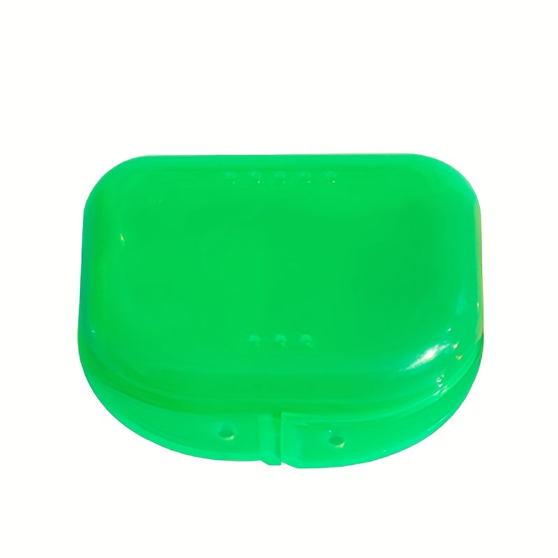 Clear Denture Case Durable Plastic Travel Storage Odorless for Personal Care