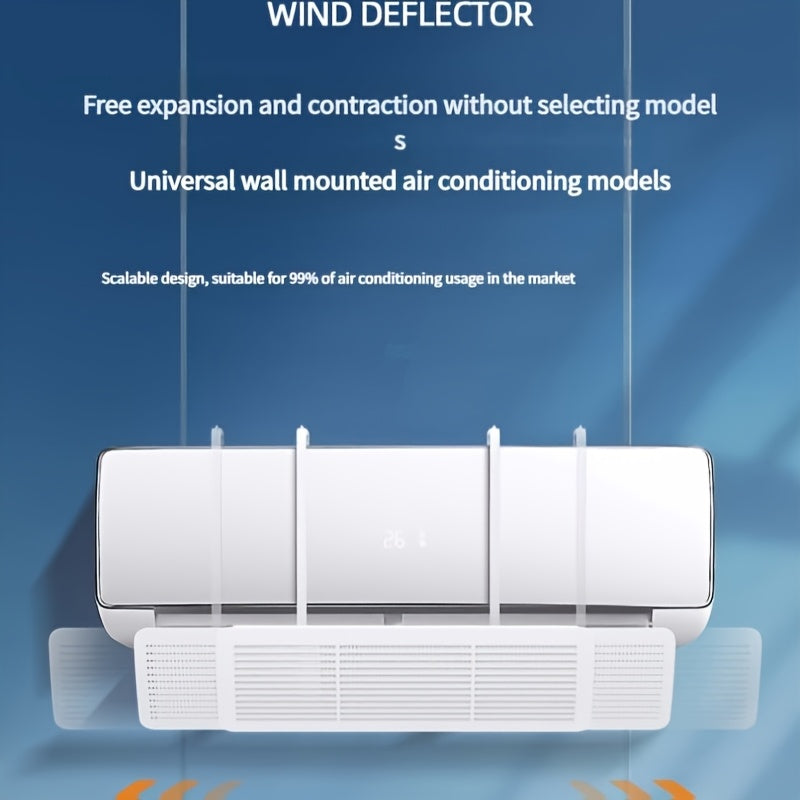 Large Air Conditioning Windshield Block Direct Airflow Improve Comfort Cartoon Print