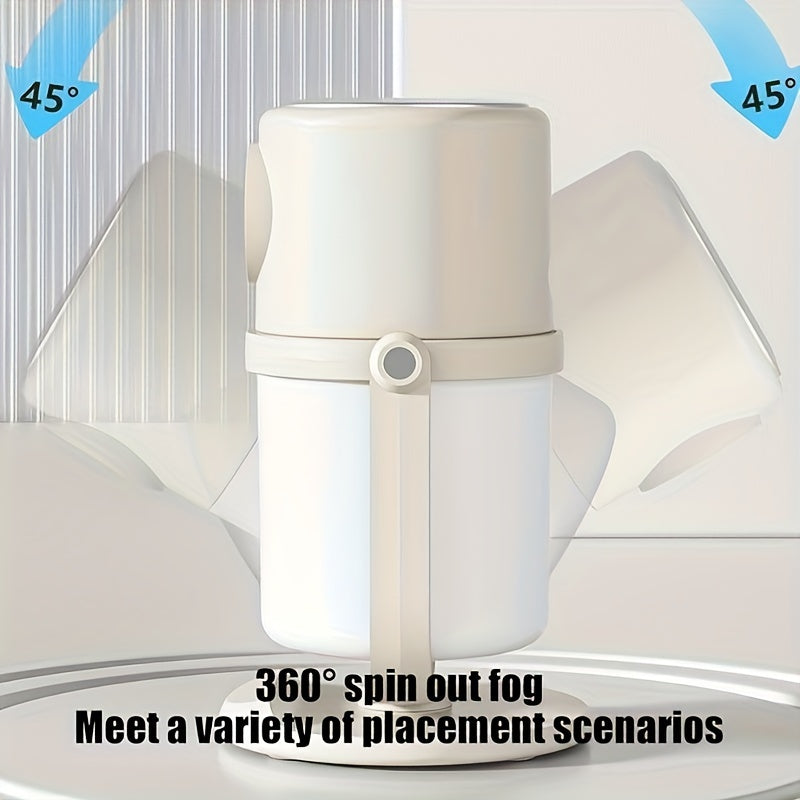 Quiet USB Humidifier for Bedroom and Office 280ml Adjustable Lamp