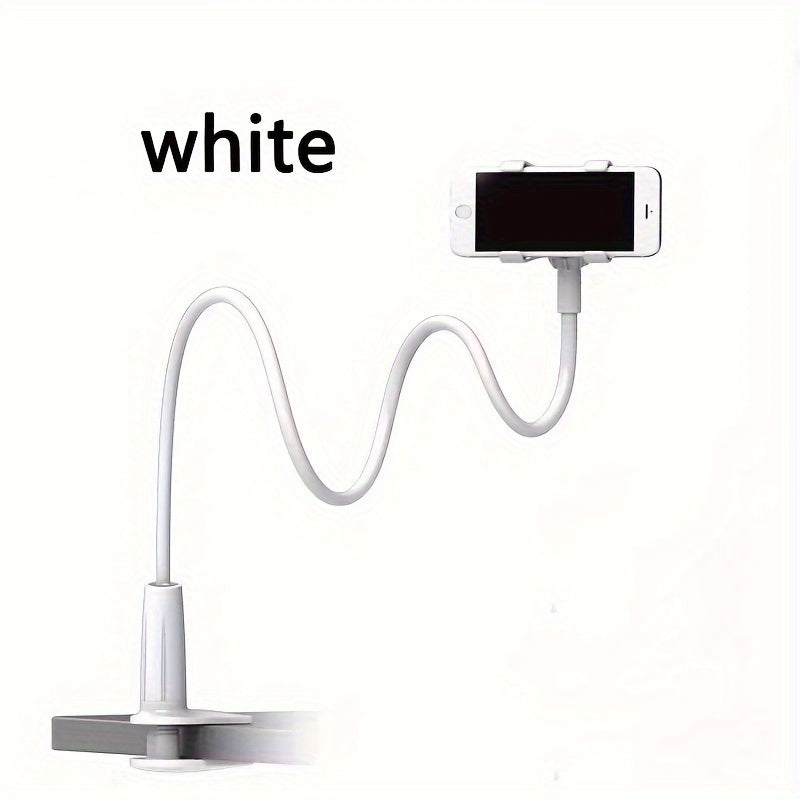 Long-Neck Mobile Phone Holder for Desktops and Bedside Tables ABS Material