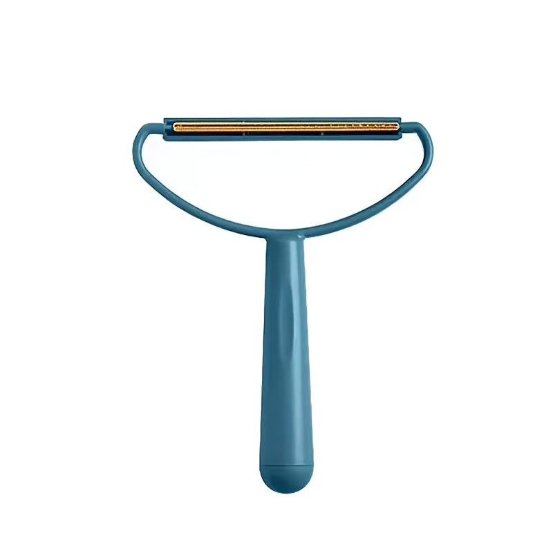 Hayvon sochlarini tozalash uchun ikki tomonlama portativ plastmassa qizil va apelsin rangli tarak