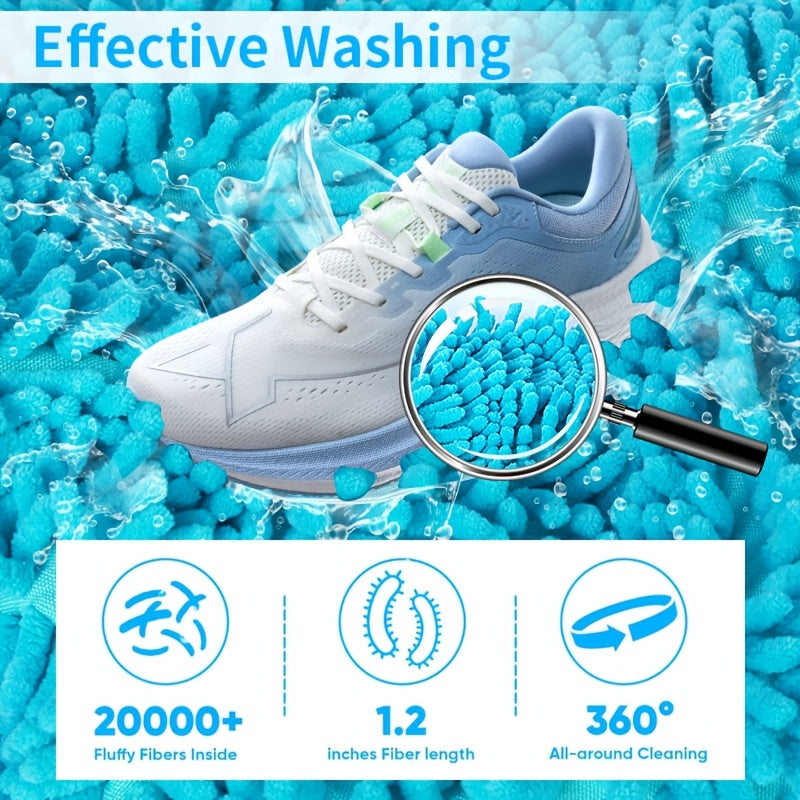 Footwear Cleaning Set with Reusable Shoe Washing Bag and Laundry Bags for Sneakers and Gym Shoes